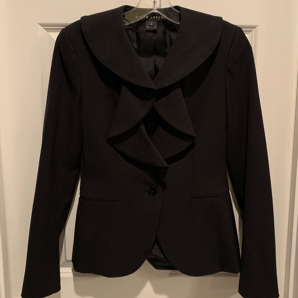Ralph Lauren Black Label Blazer - So Feminine!